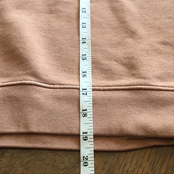 MATE The Label Organic Cotton Shrunken Crewneck Sweatshirt Medium in Amber - Picture 11 of 14